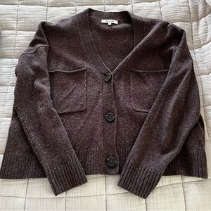Madewell Upton Cardigan Sweater and Carleton V-neck Sweater Tank SET